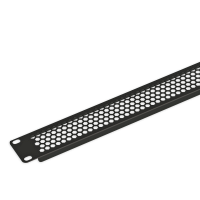 SYSMATRIX BP 0028.900 Фальшпанель 19 заглушка 2U, ПЕРФОРИРОВАННАЯ, цвет черный