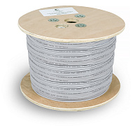 Cabeus UTP-1P-Cat.5e-PATCH Кабель витая пара (UTP), категория 5, 1 пара (24 AWG), многожильный (patсh),  серый (500 м)