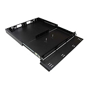 Cabeus ODF-19-3FP-24FC/ST/SC-S-BK-T Кросс оптический стоечный выдвижной, 19, до 24 портов, черный