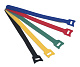 Cabeus CLAMP-210-GN Хомут для кабеля, липучка с мягкой застежкой, 210x14 мм, зеленый (10 шт.)