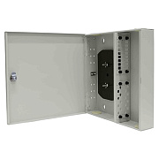 Cabeus FO-WL-24/32-32FC/ST/SC-4FP-K-T Кросс оптический настенный, до 32 портов, серый