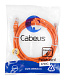 Шнур коммутационный Cabeus PC-UTP-RJ45-Cat.6-2m-OR Патч-корд UTP, категория 6, 2 м, неэкранированный, оранжевый