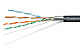 Cabeus FTP-4P-Cat.5e-SOLID-OUT-LSZH-UV-25 Кабель витая пара экранированная FTP (F/UTP), категория 5e, 4 пары (24 AWG), одножильный, экран - фольга, для внутренней и внешней прокладки (+75 C - -40 C), LSZH-UV (25 м)