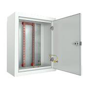 Cabeus CGB-ЯГЗШ-20-8.60 Ящик ГЗШ 20 подключений, 8х60 мм (ВхШхГ 400х310х220 мм), 1320А, IP31, цвет серый Ral 7035