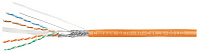 Cabeus SFTP-4P-Cat.6-SOLID-LSZH Кабель витая пара экранированная SFTP (SF/UTP), категория 6, 4 пары 0,57мм (23 AWG), одножильный (305 м)