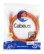 Cabeus PC-UTP-RJ45-Cat.5e-2m-OR Патч-корд UTP, категория 5e, 2 м, неэкранированный, оранжевый