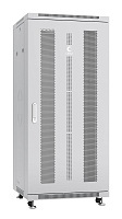 Cabeus ND-05C-27U60/80 Шкаф телекоммуникационный 19" напольный 27U 600x800x1388mm (ШхГхВ) передняя и задняя перфорированные двери (72%), ручка с замком, цвет серый (RAL 7035)
