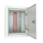 Cabeus CGB-ЯГЗШ-10-3.15 Ящик ГЗШ 10 подключений, 3х15 мм (ВхШхГ 265х310х120 мм), 210А, IP31, цвет серый Ral 7035