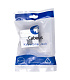 Cabeus KJ-RJ45-Cat.6-180T-FP-L-45 Keystone Jack RJ-45(8P8C), 180 градусов, категория 6, безинструментный монтаж, вставка Mosaic (арт.076564)