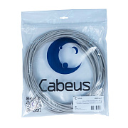 Cabeus UTP-2P-Cat.5e-SOLID-GY-LIGHT-25 Кабель витая пара UTP (U/UTP), категория 5e, 2 пары 0,48 мм (24 AWG), одножильный, PVC нг(А)-LS, серый (25 м)