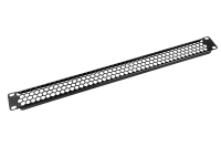 ЦМО ФП-1.4-9005 Фальшпанель в шкаф 19" 1U перфорированная, цвет черный, ФП-1.4-9005