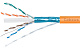 Cabeus FTP-4P-Cat.6-SOLID-LSZH-50 Кабель витая пара экранированная FTP (F/UTP), категория 6, 4 пары (23 AWG), одножильный, LSZH, нг(А)-HF, (50 м)
