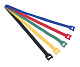 Cabeus CLAMP-310-BK Хомут для кабеля, липучка с мягкой застежкой, 310x14 мм, черный (10 шт.)