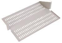 ЦМО МС-40/2-АК Полка консольная с центральным креплением 400 мм серая