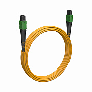 Cabeus FOP-9-12-MPO(F)-12-MPO(F)-B-5m Кабельная сборка MPO(F) -MPO(F)-12 волокон 9/125 OS2, 5 m, полярность В