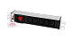 ЦМО R-10-5C13-V-220-Z Блок розеток Rem-10 без шнура с выкл., 5 IEC 60320 C13,&nbsp;&nbsp;вход IEC 60320 C14, 10A, алюм., 10", R-10-5C13-V-220-Z