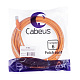 Cabeus PC-UTP-RJ45-Cat.6-5m-OR-LSZH Патч-корд U/UTP, категория 6, 2xRJ45/8p8c, неэкранированный, оранжевый, LSZH, 5м