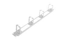 ЦМО ГКО-О-4.62 Органайзер кабельный горизонтальный с окнами 19" 1U, 4 кольца, ГКО-О-4.62