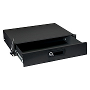 Cabeus DRW-4U-BK Ящик для документов 4U, цвет черный (RAL 9004)