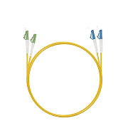 Cabeus FOP(d)-9-LC/APC-LC/UPC-10m Шнур оптический duplex LC/APC-LC/UPC 9/125 sm 10м LSZH