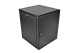 Шкаф телекоммуникационный настенный разборный ЭКОНОМ 12U (600 × 650) дверь металл, цвет черный, ШРН-Э-12.650.1-9005