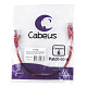 Cabeus PC-UTP-RJ45-Cat.6-0.5m-RD-LSZH Патч-корд U/UTP, категория 6, 2xRJ45/8p8c, неэкранированный, красный, LSZH, 0.5м