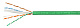 Cabeus UTP-4P-Cat.6-SOLID-LSLTx-GN-50 Кабель витая пара UTP (U/UTP), категория 6, 4 пары (23 AWG), одножильный, нг(А)-LSLTx, зеленый (50 м)