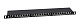 Cabeus PLHD-24-Cat.6-SH-Dual-0,5U Патч-панель высокой плотности 19" (0,5U), 24 порта RJ-45, категория 6, полностью экранированная, Dual IDC