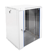 ЦМО ШРН-Э-15.500 Шкаф телекоммуникационный настенный разборный 15U (600х520) дверь стекло, ШРН-Э-15.500