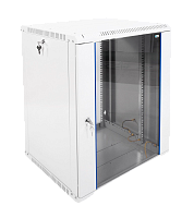 ЦМО ШРН-Э-15.500 Шкаф телекоммуникационный настенный разборный 15U (600х520) дверь стекло, ШРН-Э-15.500