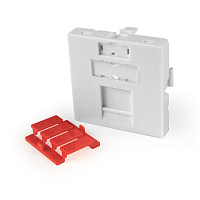 Cabeus FP-45-1M-F Вставка 45x45 (Mosaic) для 1 модуля формата Keystone Jack