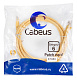 Cabeus PC-UTP-RJ45-Cat.6-3m-YL Патч-корд U/UTP, категория 6, 2xRJ45/8p8c, неэкранированный, желтый, PVC, 3м