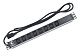 Cabeus (PDU-8I-2IEC) Блок розеток для 19" шкафов, горизонтальный, 8 розеток IEC 320, 10 A, без выключателя, алюминиевый корпус, шнур 2 м, вилка IEC 320