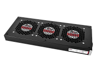 ЦМО R-FAN-3J-9005 Модуль вентиляторный, 3 вентилятора, колодка, цвет черный