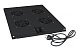Cabeus TRAY-80-BK Модуль вентиляторный с 4-я вентиляторами для установки в напольные шкафы серии SH-05C, ND-05C глубиной 800мм, цвет черный (RAL 9004)