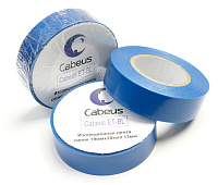 Cabeus ET-BL, 19мм, синяя Изоляционная лента  синяя 19ммх20мх0.13мм