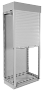 Корпус промышленного шкафа (В2200×Ш1000×Г400) EMS, передняя дверь роллета/рольставни, EMS-0-22.10.4-RA0AN-1