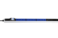Верт блок розеток Rem-2MC, монит, измер, 1×32А, авт, 36C13, 1420мм, шнур 3м IEC309, R-2MC3-32-36C13-A-MI-1420-3-2P