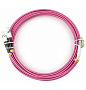 Cabeus FOP-50-OM4-LC-FC-25m Шнур оптический duplex LC-FC 50/125 mm OM4 25м LSZH