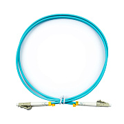 Cabeus FOP-50-LC-LC-0,5m Шнур оптический duplex LC-LC 50/125 mm OM3 0,5м LSZH