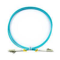 Cabeus FOP-50-LC-LC-0,5m Шнур оптический duplex LC-LC 50/125 mm OM3 0,5м LSZH