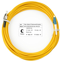 Cabeus FOP(s)-9-LC-FC-25m Шнур оптический simplex LC-FC 9/125 sm 25м LSZH