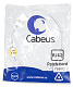 Cabeus PC-TEL-RJ12-2m Патч-корд 6p4c телефонный, 2 м, белый