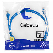 Cabeus PC-UTP-RJ45-Cat.6-1.5m-BL Патч-корд UTP, категория 6, 1.5 м, неэкранированный, синий