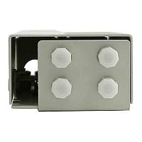 Cabeus FO-WL-4-FC/ST-y-T Кросс оптический настенный, до 4 портов FC(ST), ложемент - 1шт., серый