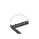 Патч-панель 19" Кат.5е 24 порта с организатором SYSMATRIX PP 1901U.S245EU.M
