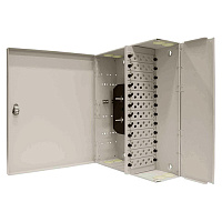 Cabeus FO-WL-96-96FC/ST/SC-12FP-K-T Кросс оптический настенный, до 96 портов, серый