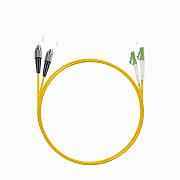 Cabeus FOP(d)-9-LC/APC-FC/UPC-2m Шнур оптический duplex LC/APC-FC/UPC 9/125 sm 2м LSZH