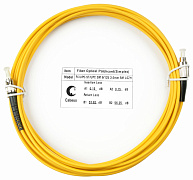 Cabeus FOP(s)-9-FC-ST-10m Шнур оптический simplex FC-ST 9/125 sm 10м LSZH