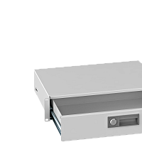 SYSMATRIX RD 0302.700 Ящик для документов, 2U x 415 x 465 mm, цвет серый